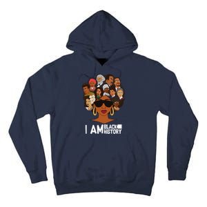 I Am Black History Love My Roots Tall Hoodie