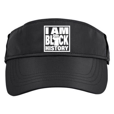 I Am Black History Proud African American Adult Drive Performance Visor