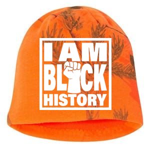 I Am Black History Proud African American Kati - Camo Knit Beanie