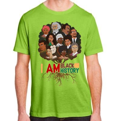 I Am Black History Tree Roots Adult ChromaSoft Performance T-Shirt