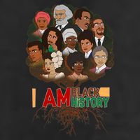 I Am Black History Tree Roots Cool Comfort Performance Bucket Hat