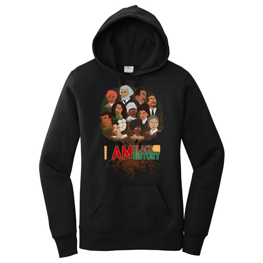 I Am Black History Tree Roots Women's Pullover Hoodie