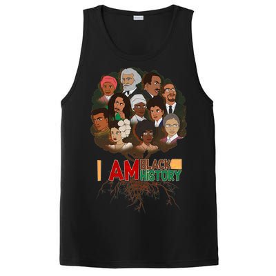 I Am Black History Tree Roots PosiCharge Competitor Tank