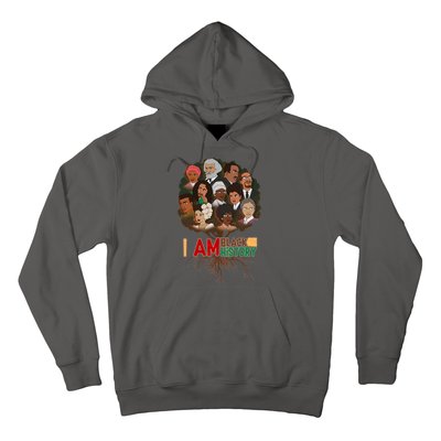 I Am Black History Tree Roots Hoodie