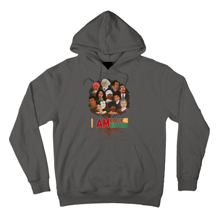 I Am Black History Tree Roots Hoodie