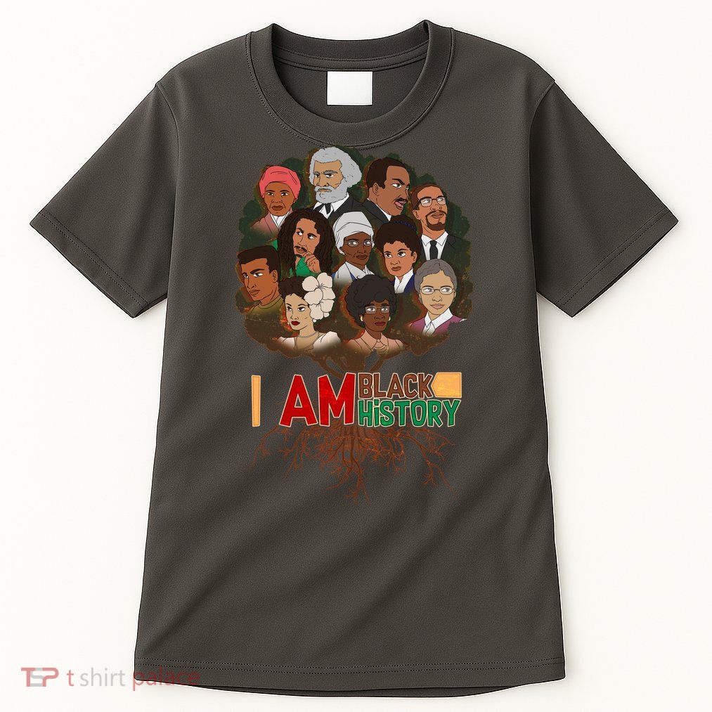 I Am Black History Tree Roots Tall T-Shirt