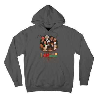 I Am Black History Tree Roots Tall Hoodie