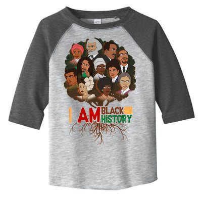 I Am Black History Tree Roots Toddler Fine Jersey T-Shirt