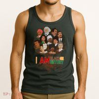 I Am Black History Tree Roots Tank Top