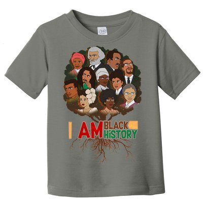 I Am Black History Tree Roots Toddler T-Shirt