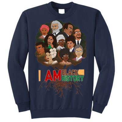 I Am Black History Tree Roots Sweatshirt