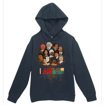 I Am Black History Tree Roots Urban Pullover Hoodie