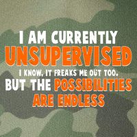 I Am Currently Unsupervised The Possibilities Are Endless Legacy Tie Dye Trucker Hat