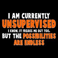 I Am Currently Unsupervised The Possibilities Are Endless Impact Tech Backpack