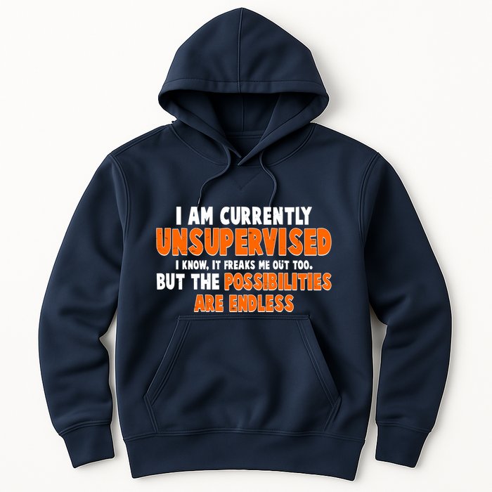 I Am Currently Unsupervised The Possibilities Are Endless Hoodie