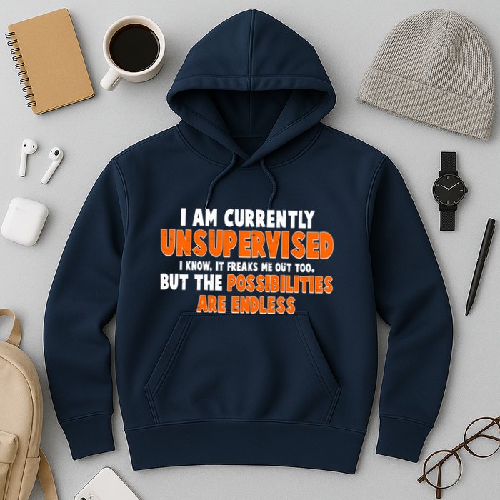 I Am Currently Unsupervised The Possibilities Are Endless Hoodie