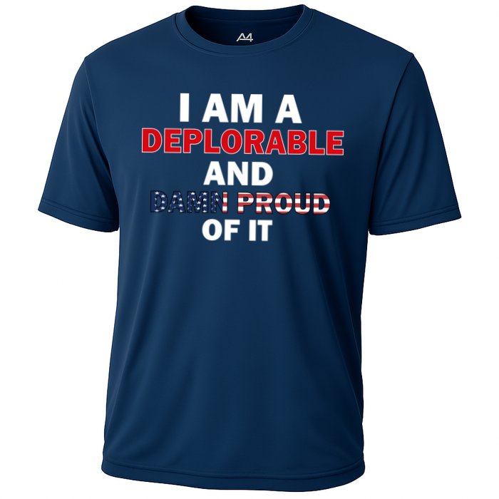 I Am Deplorable And I'm Proud Performance Shirt