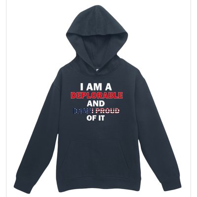 I Am Deplorable And I'm Proud Urban Pullover Hoodie