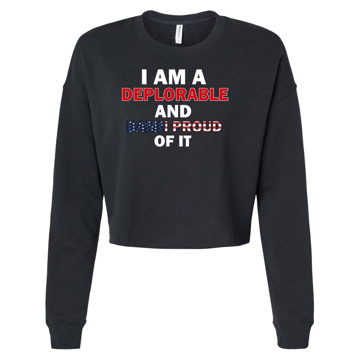 I Am Deplorable And I'm Proud Youth Performance Sprint T-Shirt
