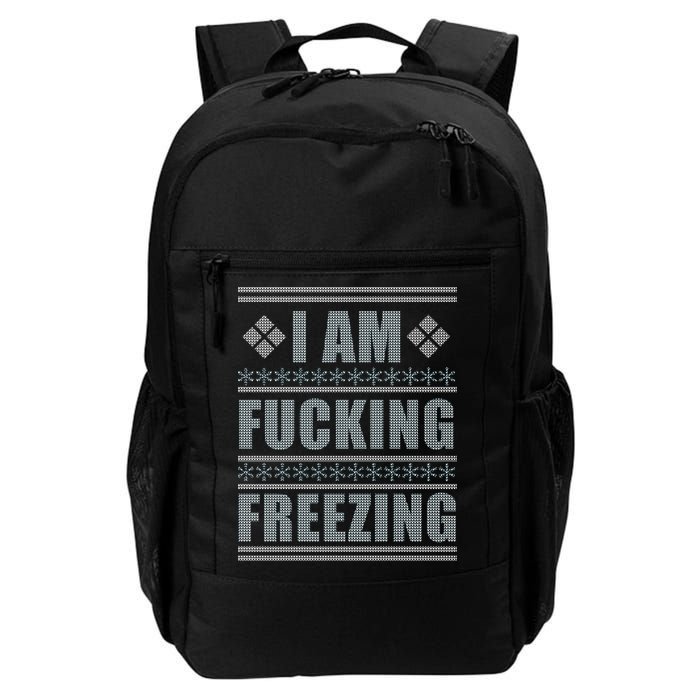 I Am F*cking Freezing Ugly X-mas Backpack