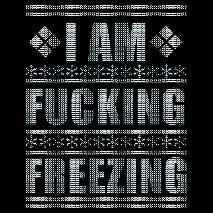 I Am F*cking Freezing Ugly X-mas Backpack