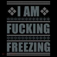 I Am F*cking Freezing Ugly X-mas Wool Snapback Cap
