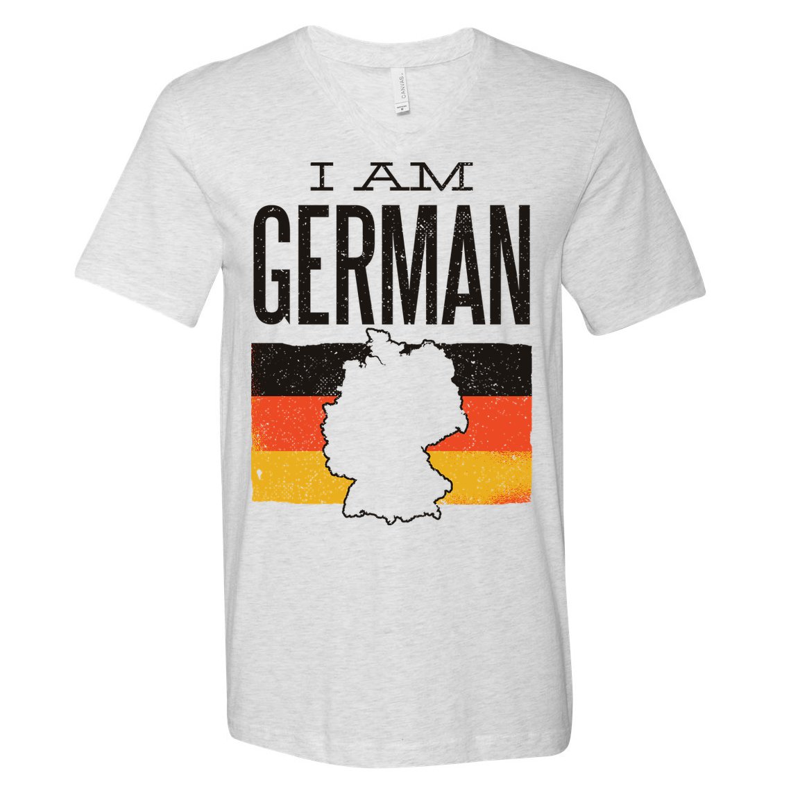I Am German V-Neck T-Shirt