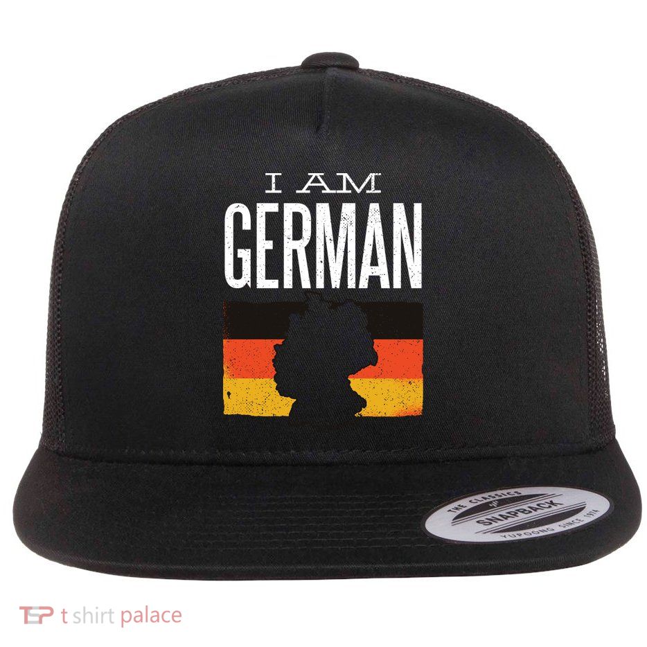 I Am German Flatbill Hat