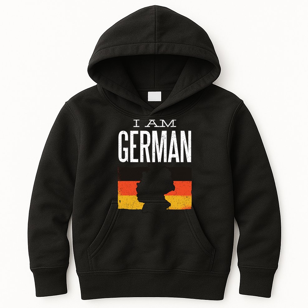 I Am German Kids Hoodie