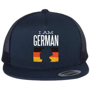 I Am German Flat Bill Trucker Hat