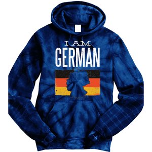 I Am German Tie Dye Hoodie