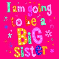 I Am Going To Be A Big Sister Women's V-Neck T-Shirt