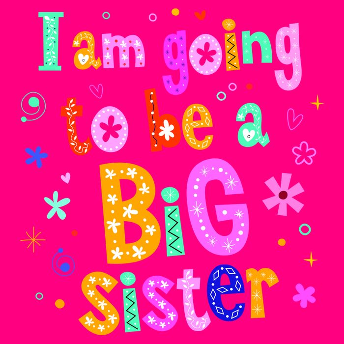I Am Going To Be A Big Sister Women's V-Neck T-Shirt