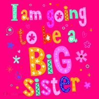I Am Going To Be A Big Sister Kids T-Shirt