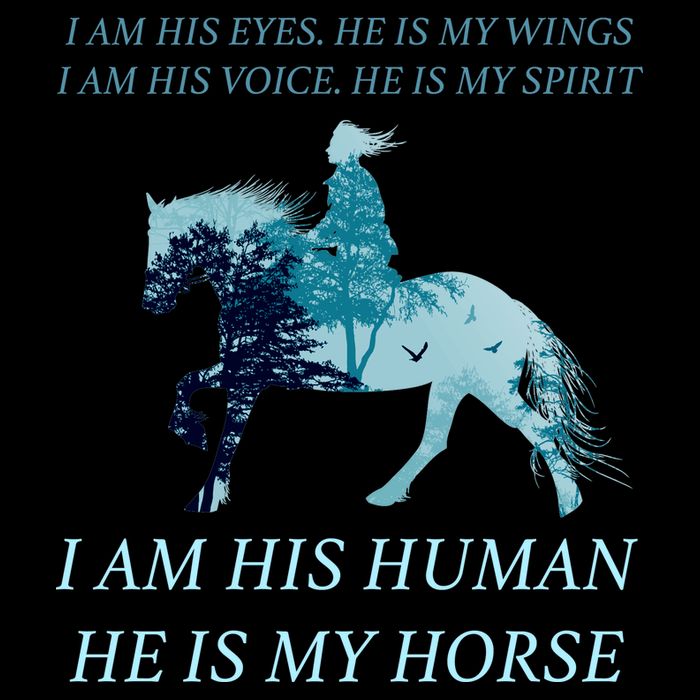 I Am His Human He is My Horse Baby Bodysuit