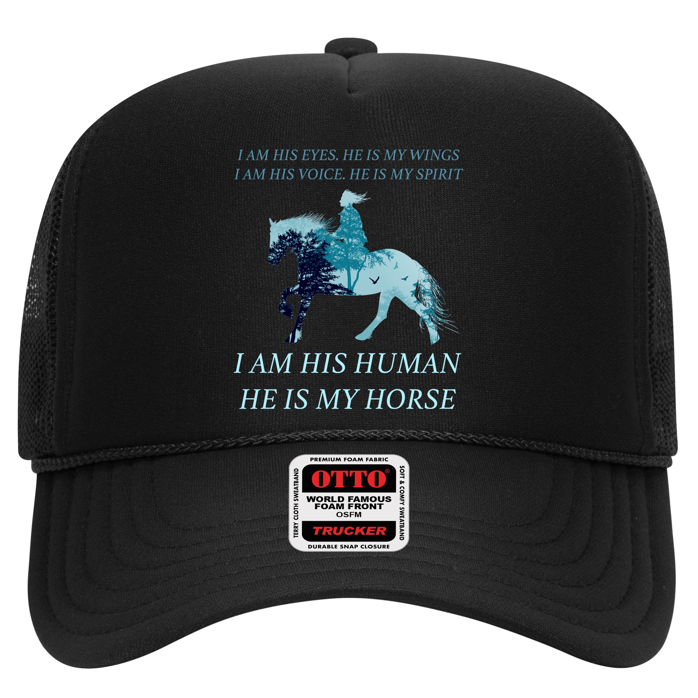 I Am His Human He is My Horse Hat