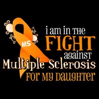 I Am In The Fight Against Multiple Sclerosis For My Daughter Impact Tech Backpack