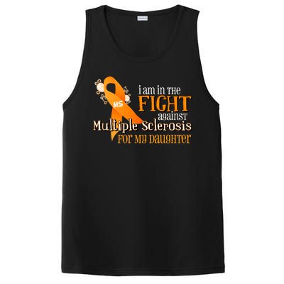 I Am In The Fight Against Multiple Sclerosis For My Daughter PosiCharge Competitor Tank