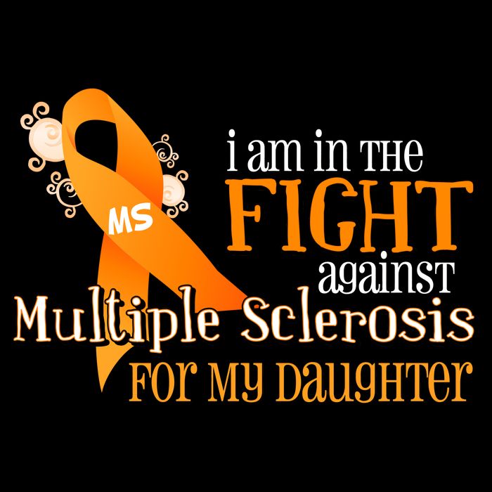 I Am In The Fight Against Multiple Sclerosis For My Daughter Cropped Pullover Crew