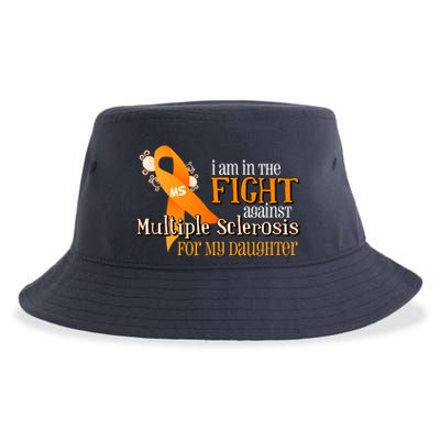 I Am In The Fight Against Multiple Sclerosis For My Daughter Sustainable Bucket Hat