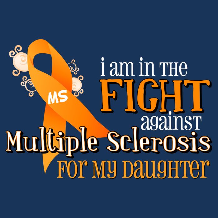 I Am In The Fight Against Multiple Sclerosis For My Daughter Mousepad