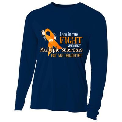 I Am In The Fight Against Multiple Sclerosis For My Daughter Cooling Performance Long Sleeve Crew