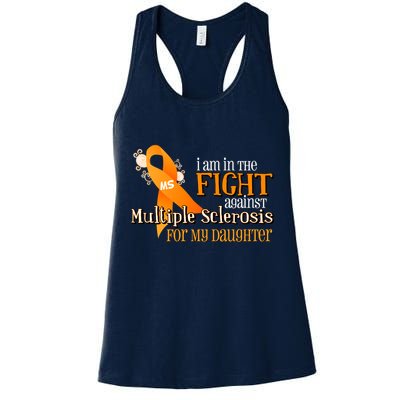 I Am In The Fight Against Multiple Sclerosis For My Daughter Womens Tank Top