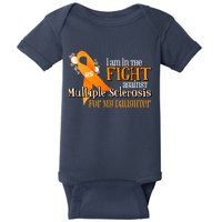 I Am In The Fight Against Multiple Sclerosis For My Daughter Baby Bodysuit