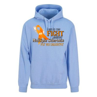 I Am In The Fight Against Multiple Sclerosis For My Daughter Unisex Surf Hoodie