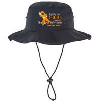 I Am In The Fight Against Multiple Sclerosis For My Son Bucket Hat