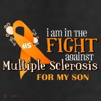 I Am In The Fight Against Multiple Sclerosis For My Son 25L Jumbo Tote