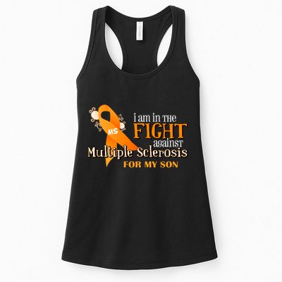 I Am In The Fight Against Multiple Sclerosis For My Son Womens Tank Top