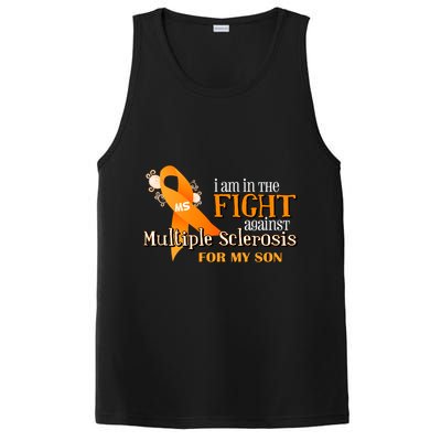 I Am In The Fight Against Multiple Sclerosis For My Son PosiCharge Competitor Tank