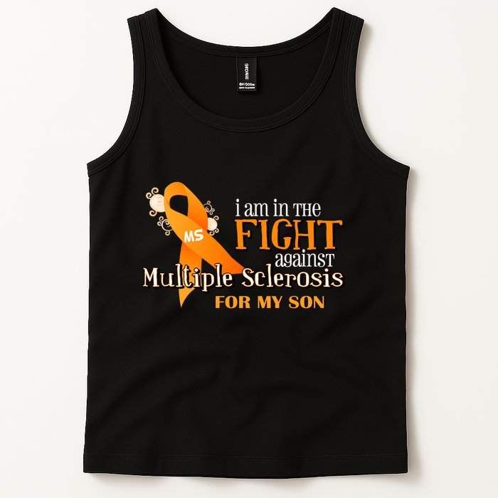 I Am In The Fight Against Multiple Sclerosis For My Son Tank Top